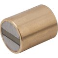 Kipp Magnet Deep Pot Magnet, Round, D=10, Form:A, Smco, Comp:Brass K0551.05